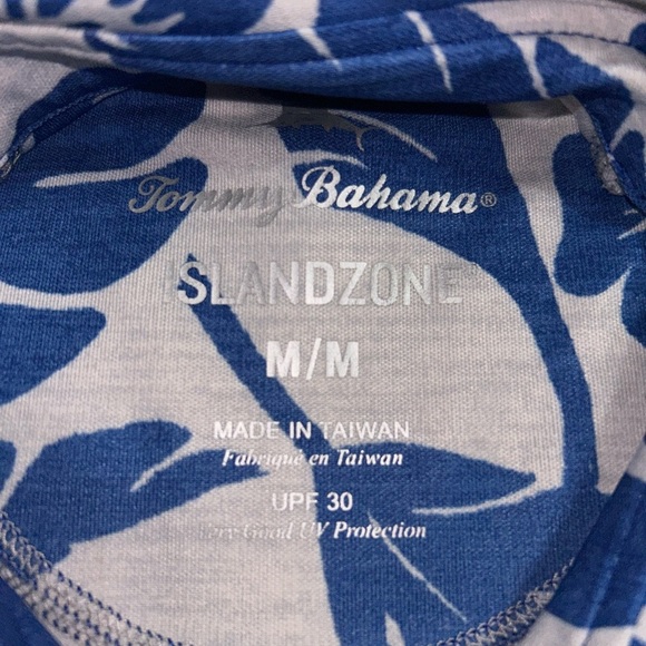 Tommy Bahama Ombre Hideaway Golf Polo Shirt - Picture 5 of 6